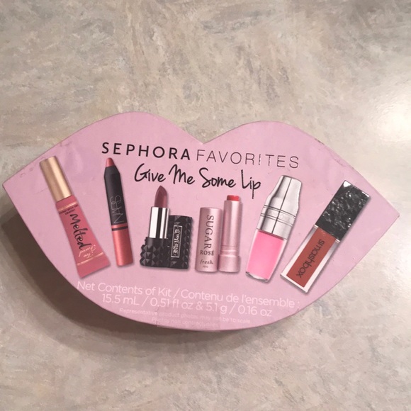 Sephora Other - makeup set w/ 4 out of the 6 inside Sephora Other - makeup set w/ 4 out of the 6 inside